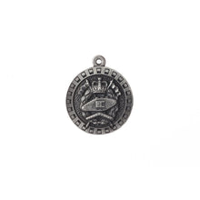 Load image into Gallery viewer, The Royal Australian Armoured Corps Pewter Keyring (RAAC) - Buckingham Pewter
