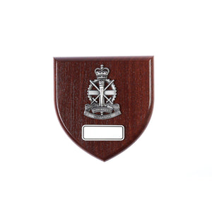 Army Apprentices School Badge Plaque Large - Buckingham Pewter