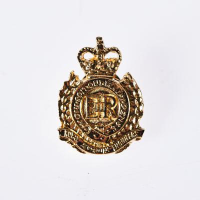 The Royal Australian Engineers Pewter Pin GOLD PLATED