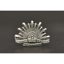 Load image into Gallery viewer, The Australian Rising Sun Pewter Lapel Pin Small - Buckingham Pewter
