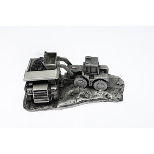 M005 Hualpac Truck and Loader-Buckingham Pewter