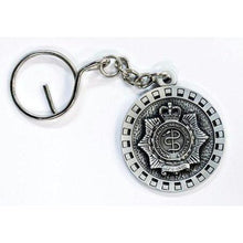 Load image into Gallery viewer, The Royal Australian Army Medical Corps Pewter Keyring (RAAMC) - Buckingham Pewter
