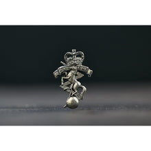 Load image into Gallery viewer, The Royal Corps of Australian Electrical and Mechanical Engineers Pewter Lapel Pin Electrical &amp; Mechanical (RAEME) - Buckingham Pewter
