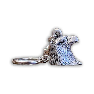 Pewter Eagle Keyring