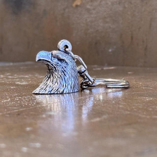 Pewter Eagle Keyring