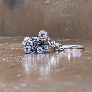 Pewter Haulpak Keyring