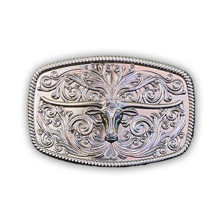 Longhorn Design Belt Buckle