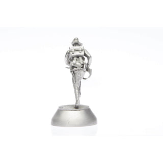 B110 Charging Digger Pewter Figurine - Buckingham Pewter