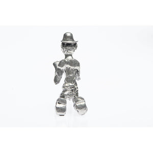 BP007 Pewter Miner Comical Driller figurine-Buckingham Pewter