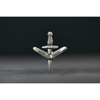The 1st Commando Regiment Pewter Lapel Pin (1 CDO REGT) - Buckingham Pewter