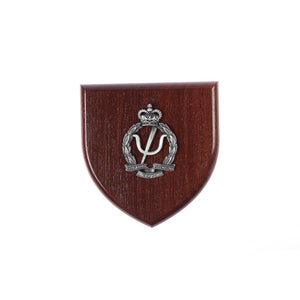 The Royal Australian Army Psychology Corps Plaque Large (AA Psych) - Buckingham Pewter