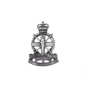 Army Apprentices School Badge Plaque Large - Buckingham Pewter