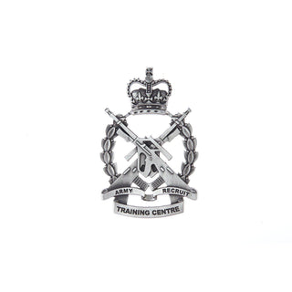Army Recruit Training Centre Plaque Large - Buckingham Pewter