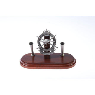 Army Reserves Double Desk Set-Buckingham Pewter