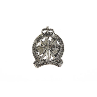 The Australian Army Legal Corps Pewter Lapel Pin (AALC) - Buckingham Pewter