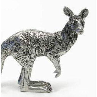 BP116 Pewter Kangaroo Large-Buckingham Pewter