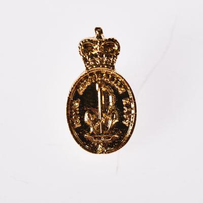 The Royal Australian Navy Pewter Pin GOLD PLATED