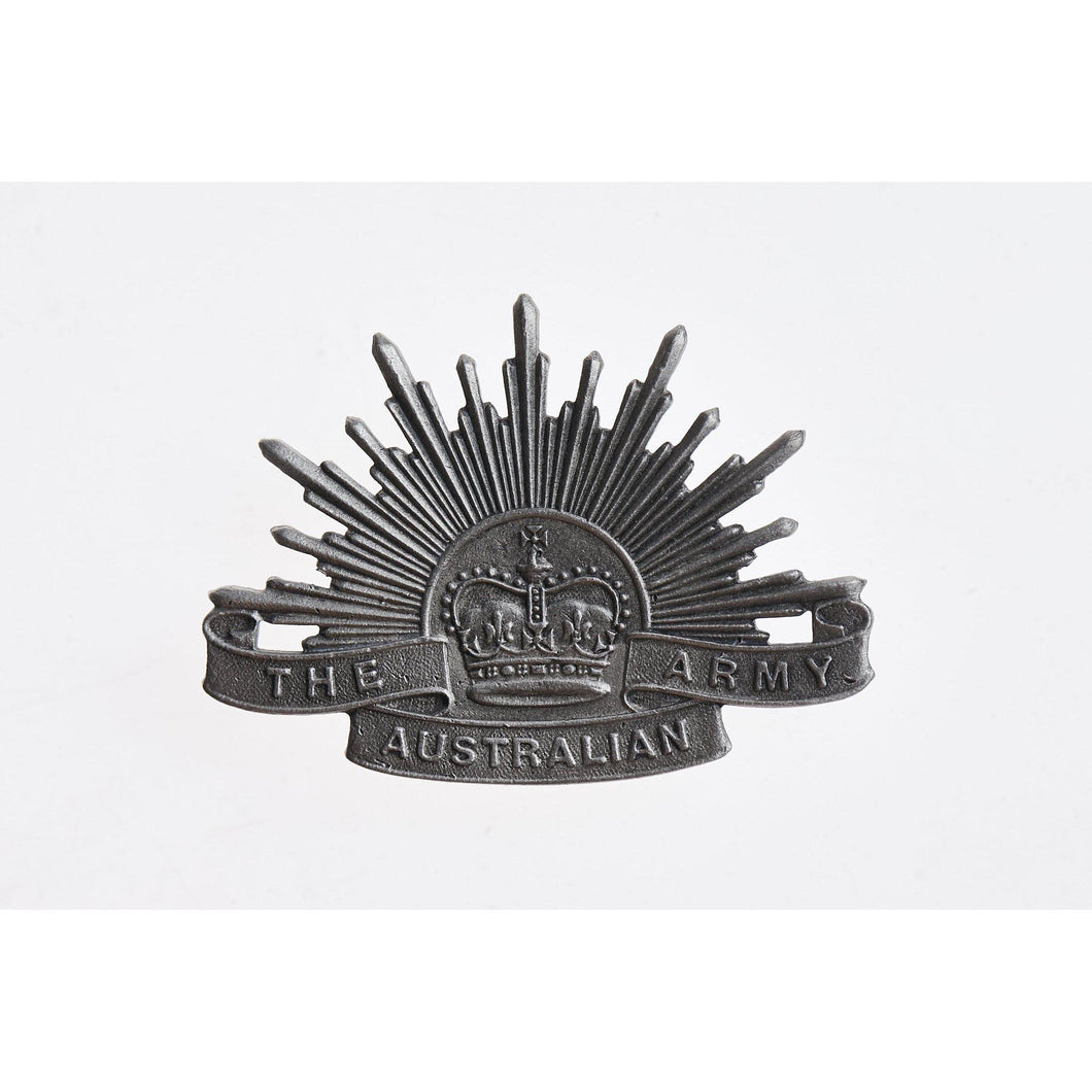 The Australian Army Rising Sun Pewter Lapel Pin Large - Buckingham Pewter