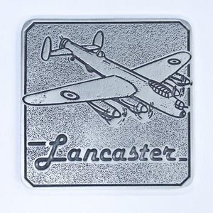 Pewter Coaster Royal Australian Air Force RAAF - Lancaster - Buckingham Pewter