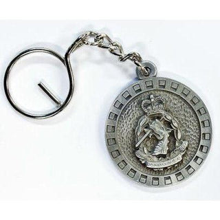 The Royal Australian Army Dental Corps Pewter Keyring (RAADC) - Buckingham Pewter