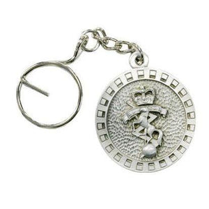 The Royal Corps of Australian Electrical and Mechanical Engineers Pewter Keyring Electrical & Mechanical (RAEME) - Buckingham Pewter