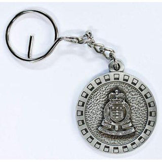 The Royal Australian Army Ordnance Corps Pewter Keyring (RAAOC) - Buckingham Pewter