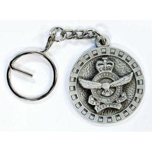 Load image into Gallery viewer, Royal Australian Air Force Pewter Keyring (RAAF)-Buckingham Pewter
