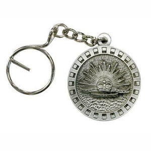 The Australian Rising Sun Pewter Keyring - Buckingham Pewter