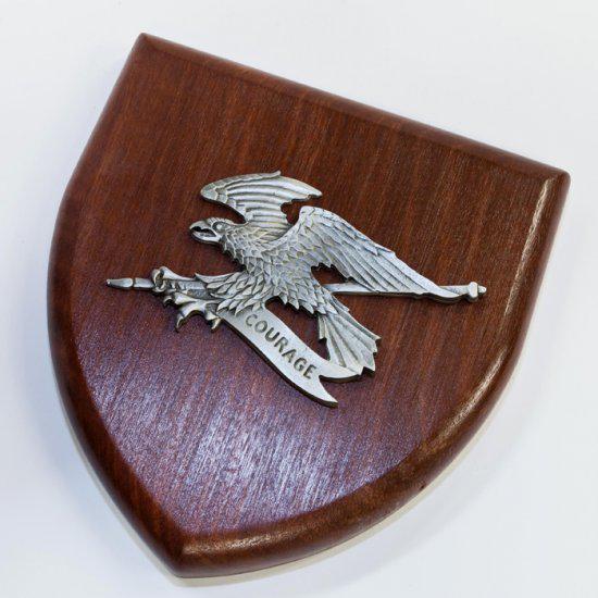 2nd Cavalry Regiment Badge Plaque Large - Buckingham Pewter