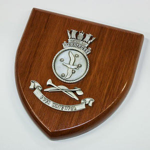 HMAS Albatross Plaque Large - Buckingham Pewter