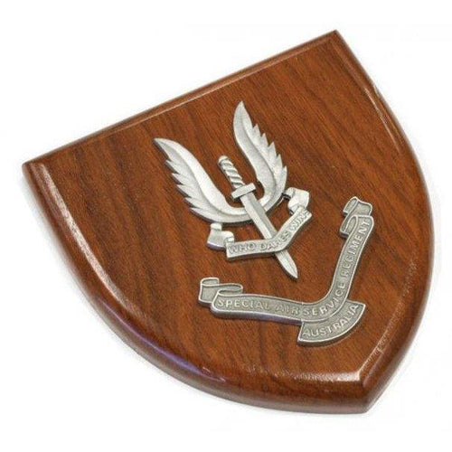 The Special Air Service Regiment Plaque Large (SASR) - Buckingham Pewter