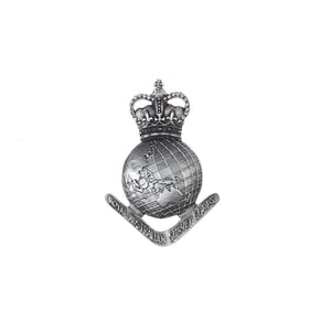 The Royal Australian Survey Corps Plaque Large (Globe) (RA Svy) - Buckingham Pewter