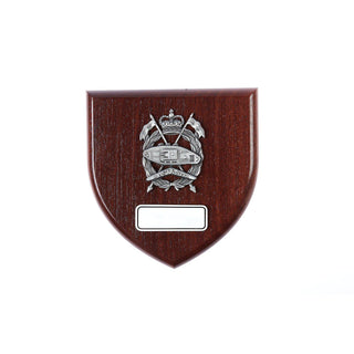 The Royal Australian Armoured Corps Plaque Large (Australia) (RAAC) - Buckingham Pewter