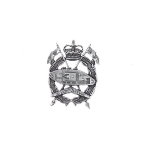 The Royal Australian Armoured Corps Plaque Large (Australia) (RAAC) - Buckingham Pewter