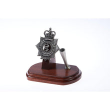 Load image into Gallery viewer, The Royal Australian Army Medical Corps Single Desk Set &amp; Pen Holder (RAAMC)-Buckingham Pewter
