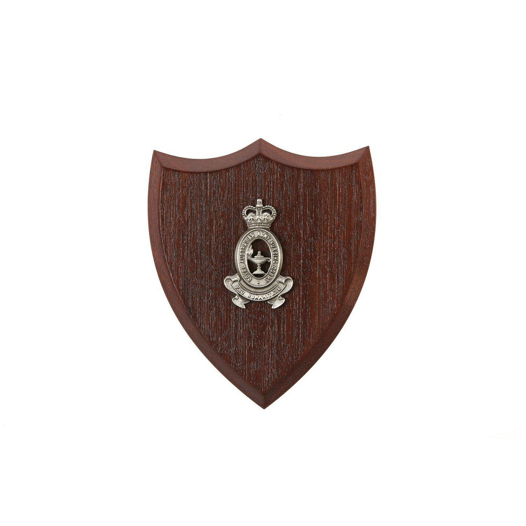 The Royal Australian Army Nursing Corps Plaque Small (RAANC) - Buckingham Pewter