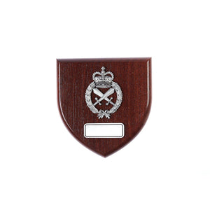 The Royal Australian Corps of Military Police Plaque Large (RACMP) - Buckingham Pewter