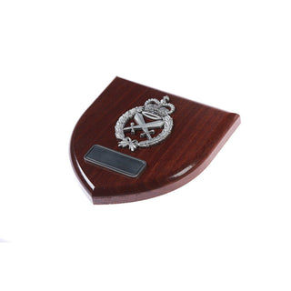 The Royal Australian Corps of Military Police Plaque Large (RACMP) - Buckingham Pewter
