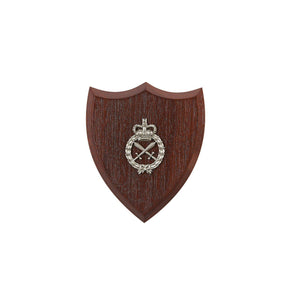 The Royal Australian Corps of Military Police Plaque Small (RACMP) - Buckingham Pewter