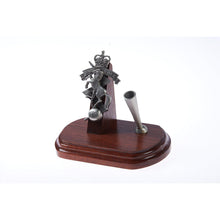 Load image into Gallery viewer, The Royal Australian Corps of Electrical and Mechanical Engineers Single Desk Set &amp; Pen Holder (RAEME)-Buckingham Pewter
