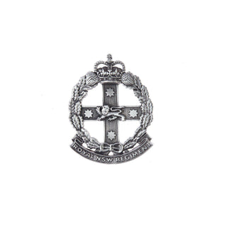 The Royal New South Wales Regiment Plaque Large (RNSWR) - Buckingham Pewter