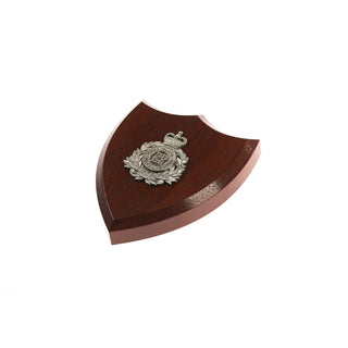 The Royal Queensland Regiment Plaque Small (RQR) - Buckingham Pewter