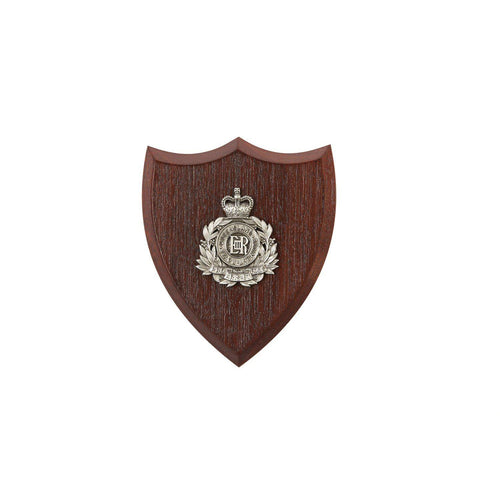 The Royal Queensland Regiment Plaque Small (RQR) - Buckingham Pewter