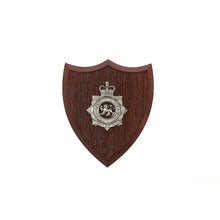 Load image into Gallery viewer, The Royal Tasmania Regiment Badge Plaque Small (RTR) - Buckingham Pewter
