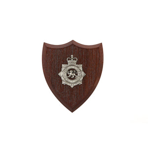 The Royal Tasmania Regiment Badge Plaque Small (RTR) - Buckingham Pewter