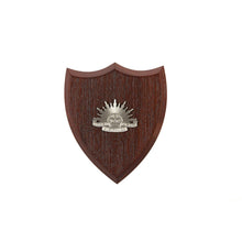 Load image into Gallery viewer, The Australian Rising Sun Plaque Small &quot;The Australian Army&quot; - Buckingham Pewter
