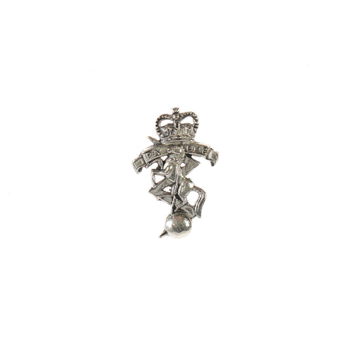 The Royal Corps of Australian Electrical and Mechanical Engineers Pewter Lapel Pin Electrical & Mechanical (RAEME) - Buckingham Pewter