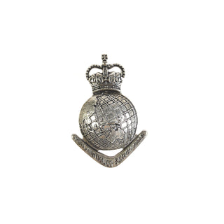The Royal Australian Survey Corps Lapel Pin (Globe) (RA Svy) - Buckingham Pewter