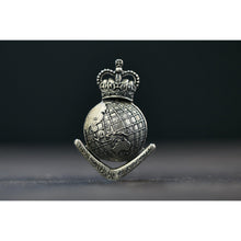 Load image into Gallery viewer, The Royal Australian Survey Corps Lapel Pin (Globe) (RA Svy) - Buckingham Pewter
