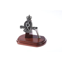 Load image into Gallery viewer, The Royal Military College, Duntroon, Single Desk Set &amp; Pen Holder-Buckingham Pewter
